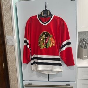 Vintage Chicago Blackhawks Hockey Jersey.
Size Small men’s